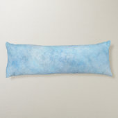 水彩模様（スカイブルー） ボディピロー (裏面)