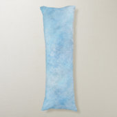 水彩模様（スカイブルー） ボディピロー (正面縦)