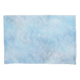 水彩模様(スカイブルー) 枕カバー