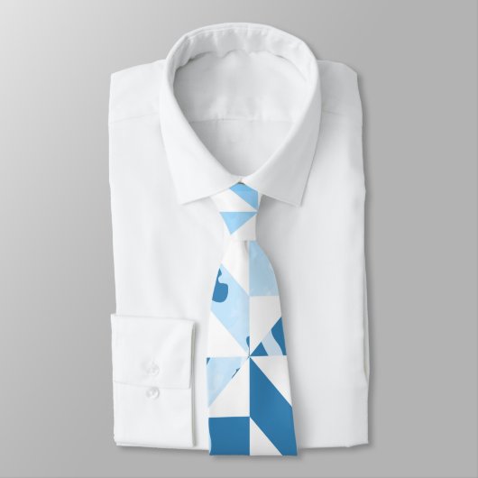 水彩模様 ネクタイ (タイ)