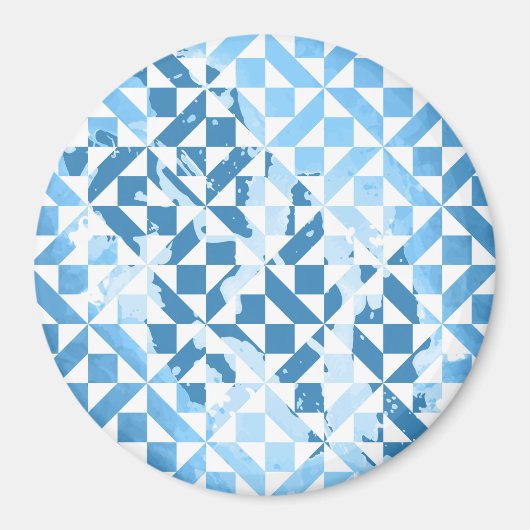 水彩模様 マグネット (正面)