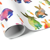 水彩模様 ラッピングペーパー (ロールコーナー)