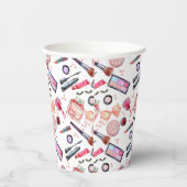 水彩模様 紙コップ (右)