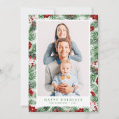 水彩樹モダン木植物園 シーズンカード (正面)