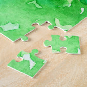 水彩樹木パズル ジグソーパズル (側面)