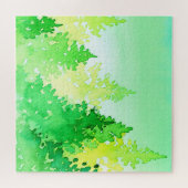 水彩樹木パズル ジグソーパズル (横)