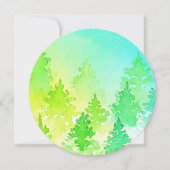 水彩樹木 (正面)