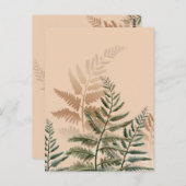 水彩樹木4 ポストカード (正面/裏面)