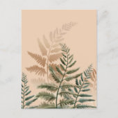 水彩樹木4 ポストカード (正面)