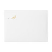 水彩樹木6 ラップアラウンドラベル (正面)