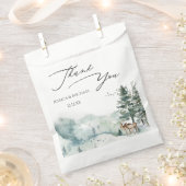 水彩樹林林 フェイバーバッグ (クリップ留めされた状態)