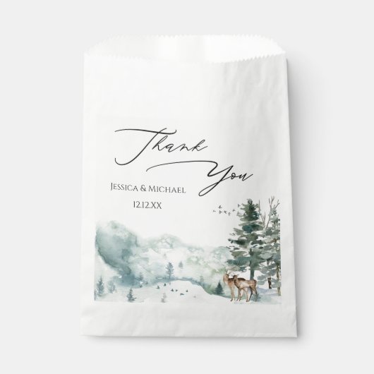 水彩樹林林 フェイバーバッグ (正面)