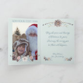 水彩樹林鹿 カード (内部)