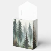 水彩樹素朴野結婚野 フェイバーボックス (オープン)