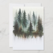 水彩樹素朴野結婚野 招待状 (裏面)