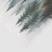 水彩樹素朴野結婚野 薄葉紙 (詳細)