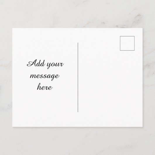 水彩樹 ポストカード (裏面)