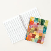 水彩正方形 – ポール・クリー ノートブック (内部)