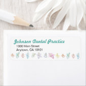 水彩歯 ラベル (インサイチュ)