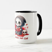 水彩死神の本の恋人 マグカップ (正面右)