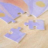 水彩母と私の母ラブアート ジグソーパズル (側面)