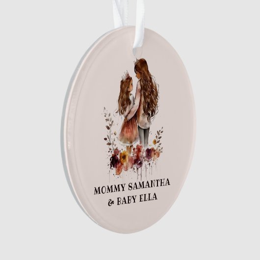 水彩母娘(1) オーナメント (正面)