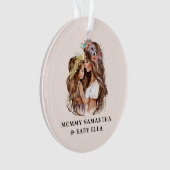 水彩母娘(2) オーナメント (正面)