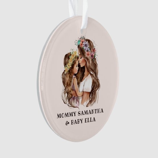 水彩母娘(2) オーナメント (正面)