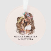 水彩母娘(2) オーナメント (正面)