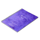 水彩毛サロンアポイントメント本 ノートブック (左側)