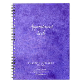 水彩毛サロンアポイントメント本 ノートブック