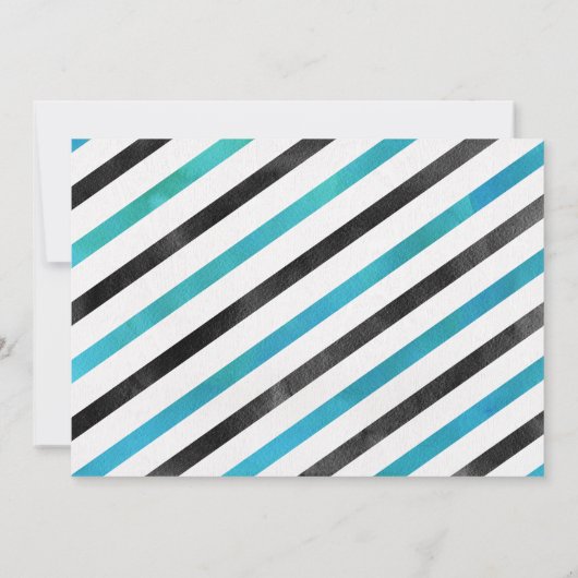 水彩氏ワンダーフル誕生日招待状 招待状 (裏面)