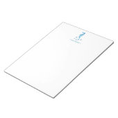 水彩水上文具パーソナライズされた具 ノートパッド (アングル)