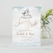 水彩水彩シーグルスビーチ日付を保存 セーブザデート (スタンド正面)