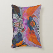 水彩水彩ファンタジーイラストレーションワールド アクセントクッション (正面(垂直))