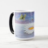 水彩水彩ロトスフラワーウォーター霊気 モーフィングマグカップ (正面左)