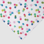 水彩水玉模様点 薄葉紙 (詳細)