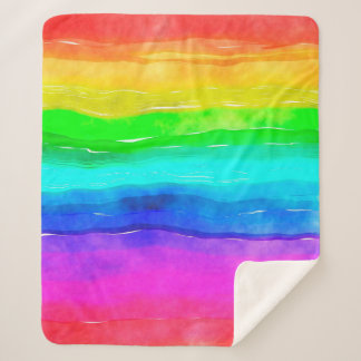 水彩水絵を描彩 シェルパブランケット