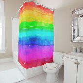 水彩水絵を描彩 シャワーカーテン (インサイチュ)
