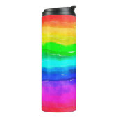 水彩水絵を描彩 タンブラー (回転左)