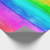 水彩水絵を描彩 ラッピングペーパー (角)