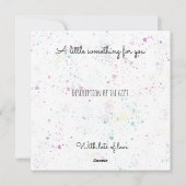 水彩氷クリーム付きギフト券 シーズンカード (裏面)