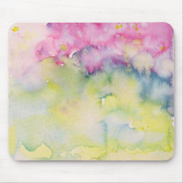 水彩汚絵を描れ マウスパッド