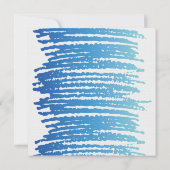 水彩汚絵を描染モノグラム カード (裏面)