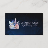 水彩治癒クリスタル名刺 名刺 (正面)