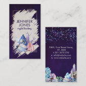 水彩治癒結晶 名刺 (正面/裏面)