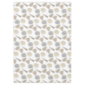 水彩沿岸の貝殻 テーブルクロス (正面)