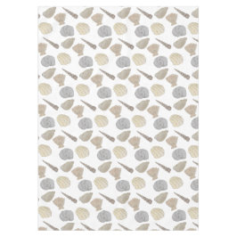 水彩沿岸の貝殻 テーブルクロス