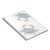 水彩沿岸カニ ノートブック (右側)