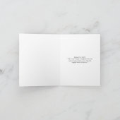 水彩沿岸クリスマスカード | 聖書の聖句 シーズンカード (内部)